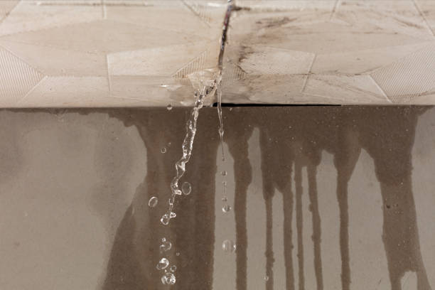 Professional Flood Damage Cleanup technician working in Brunswick, NC